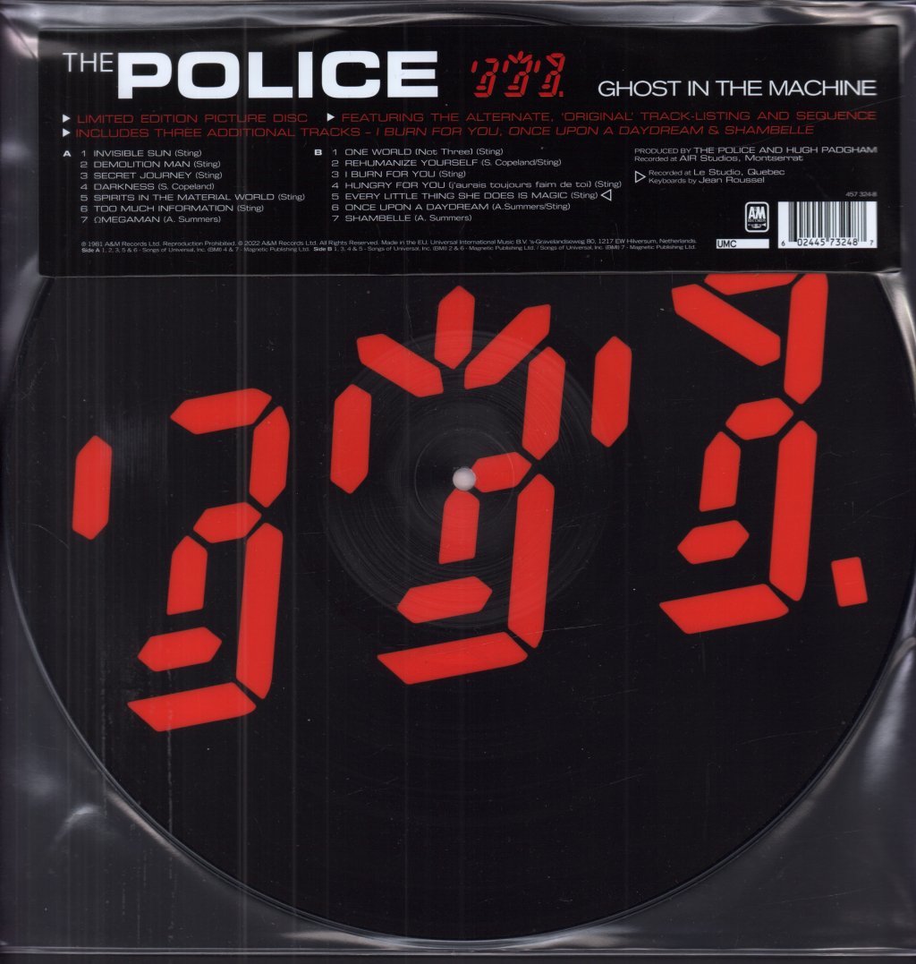 Police - Ghost In The Machine - Lp