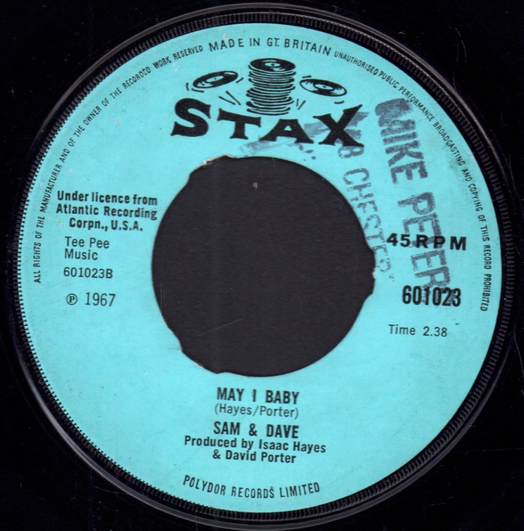 Sam And Dave - Soul Man - 7 Inch