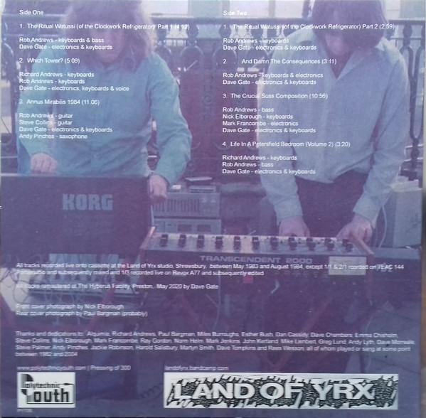 Land Of Yrx - Forget The Lessons Of The Past! (Selected Cassette Recordings May 1983 - August 1984) - Lp