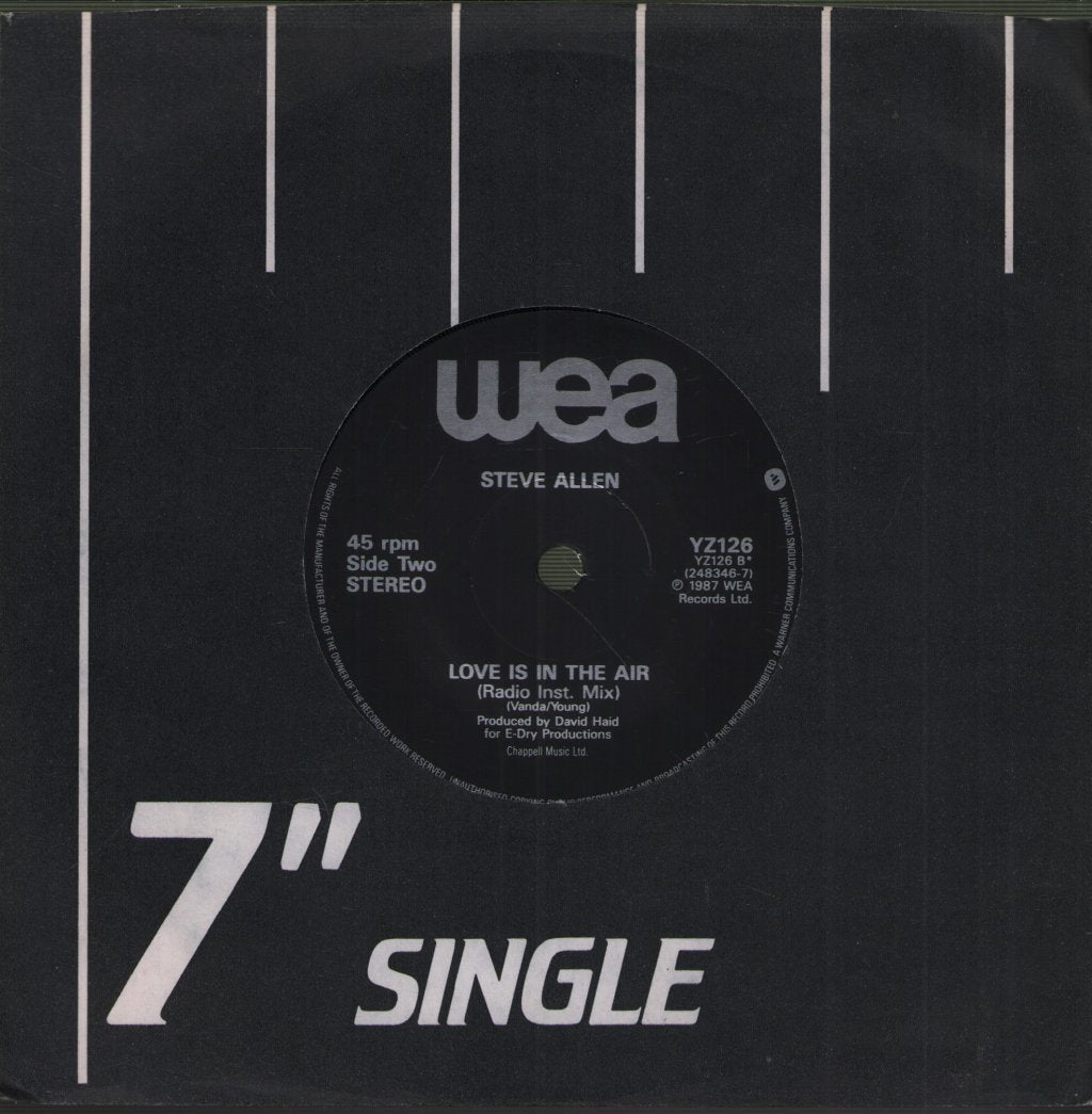 Steve Allen - Love Is In The Air - 7 Inch