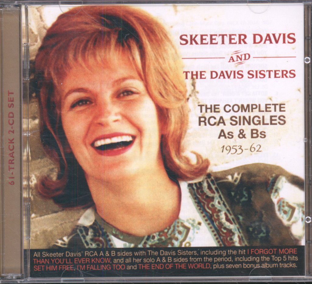 Skeeter Davis & The Davis Sisters - Complete RCA Singles As & Bs 1953-1962 - Double Cd