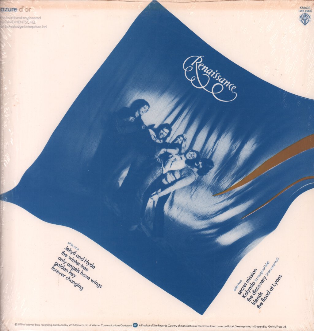 Renaissance (Rock/Prog Group) - Azure D'or - Lp