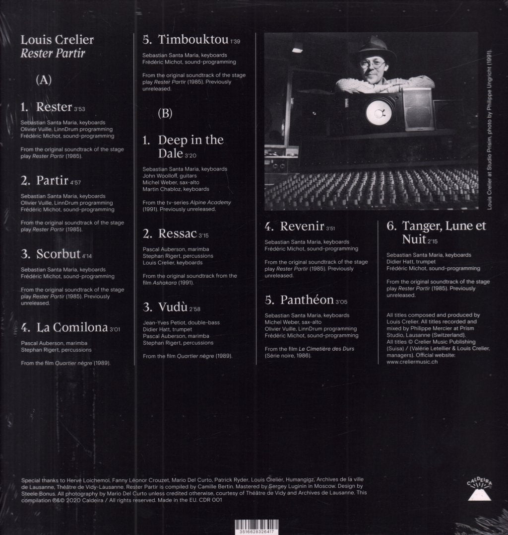 Louis Crelier - Rester Partir - Lp