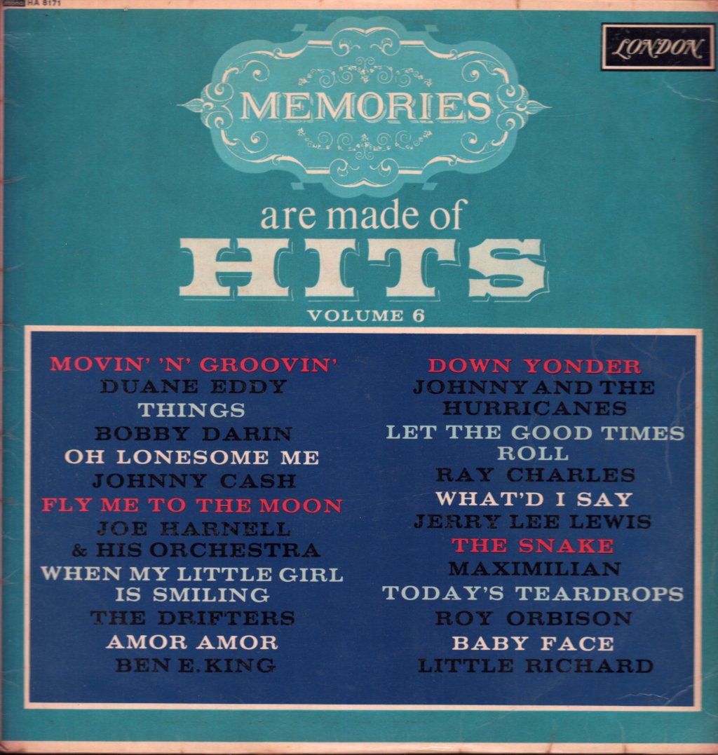 Various Artists - Memories Are Made Of Hits Volume 6 - Lp