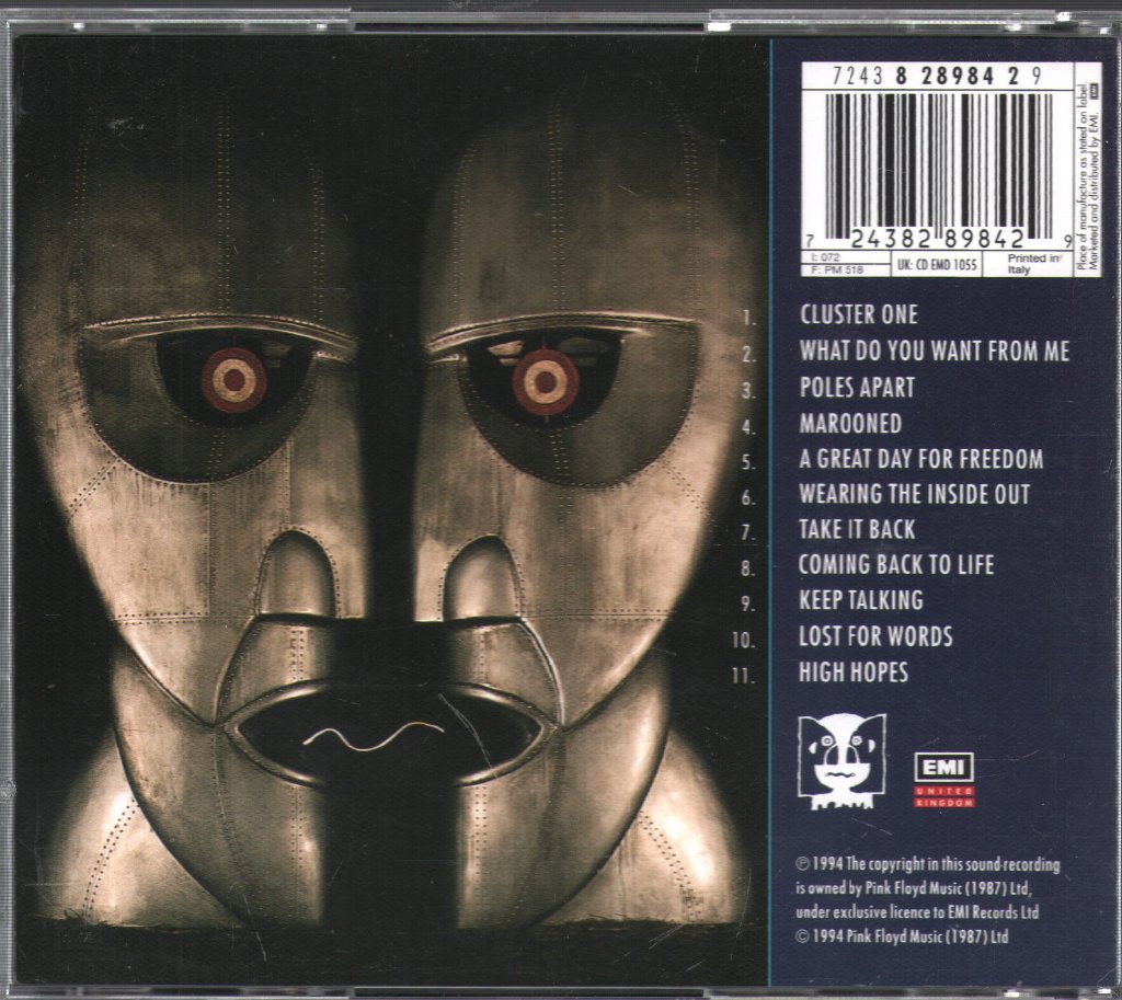 Pink Floyd - Division Bell - Cd