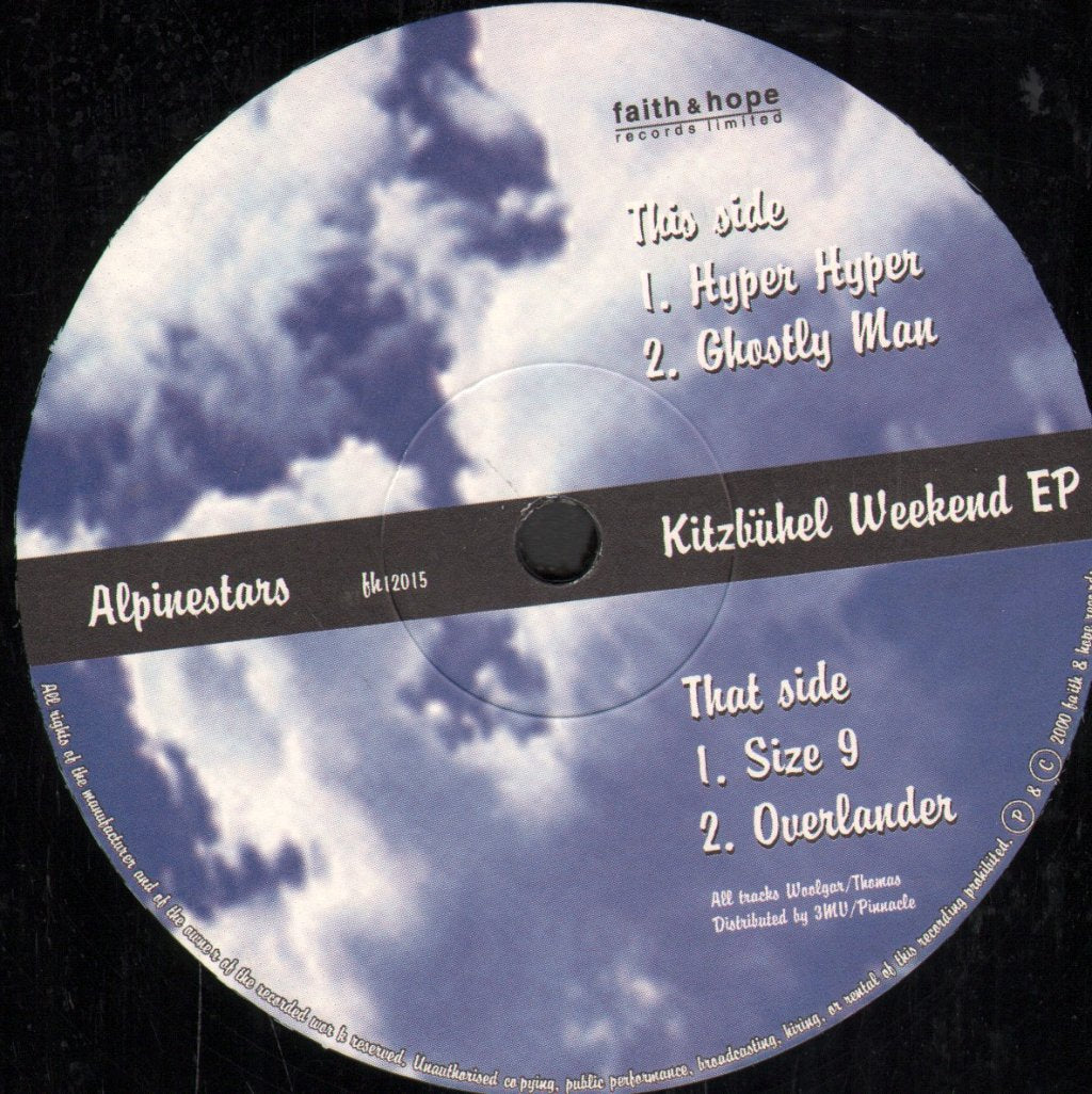 Alpinestars - Kitzbukel Weekend Ep - 12 Inch