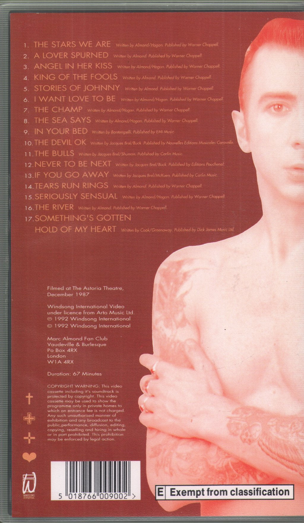 Marc Almond - Live In Concert - Video