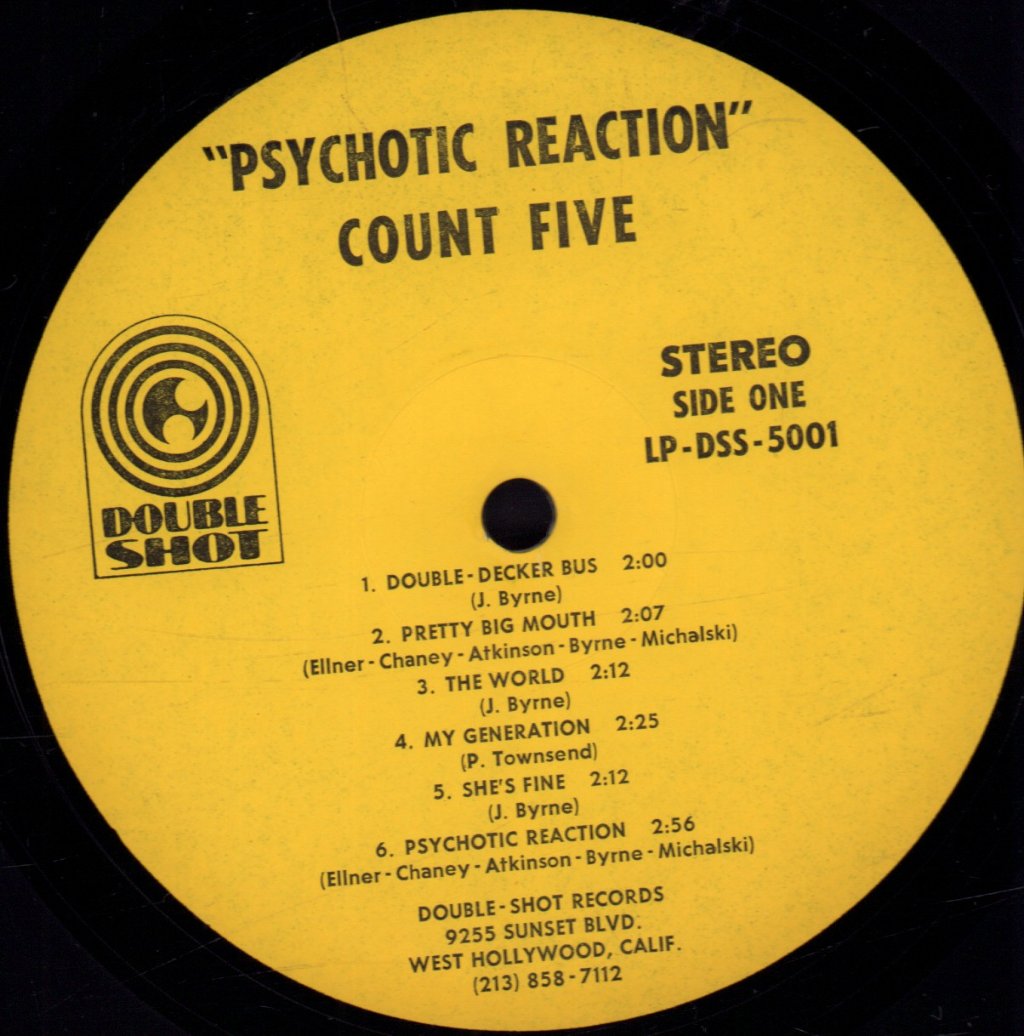 Count Five - Psychotic Reaction - Lp