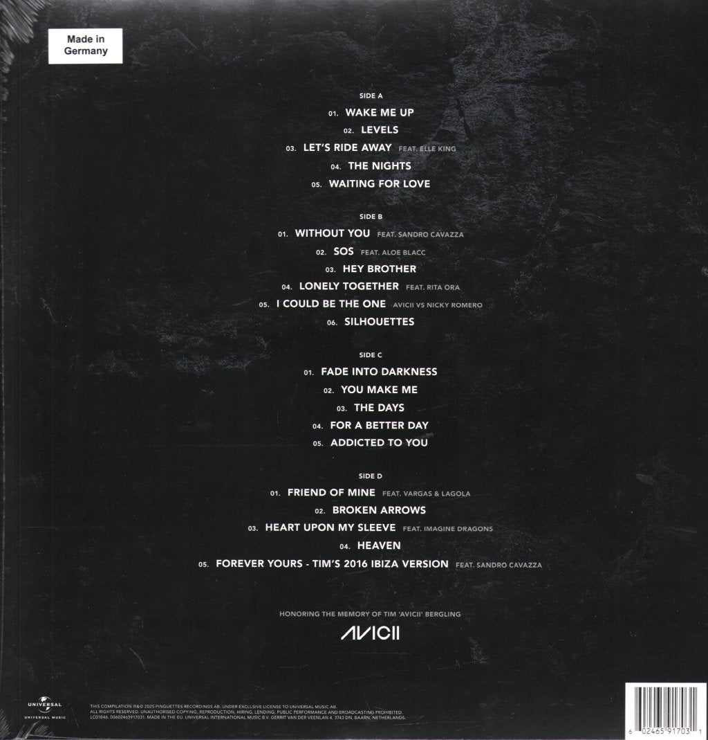 Avicii - Avicii Forever - Double Lp