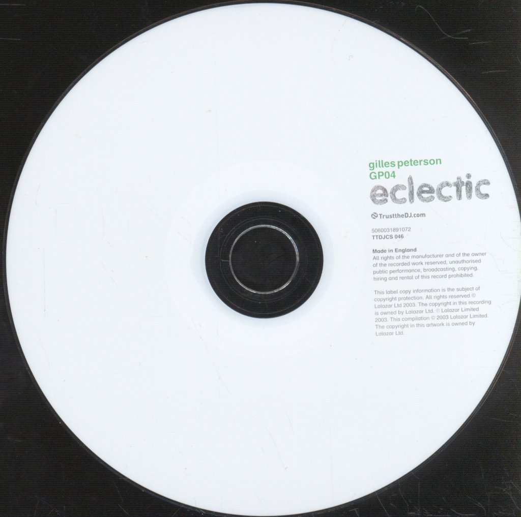 Various Artists - Gilles Peterson - GP04 - Eclectic - Cd