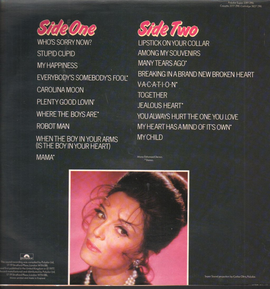 Connie Francis - 20 All Time Greats - Lp