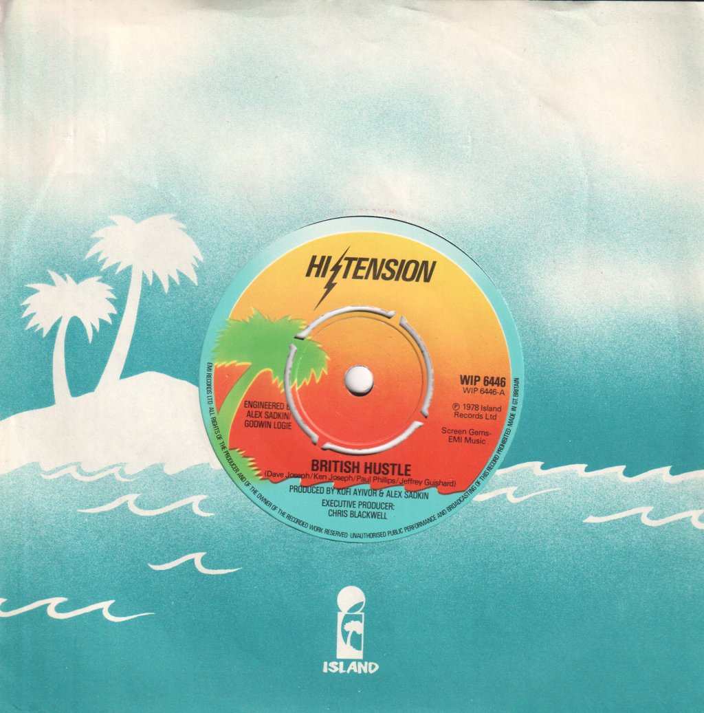 Hi Tension - British Hustle - 7 Inch