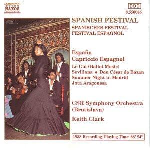 Csr Symphony Orchestra - Spanish Festival - Cd