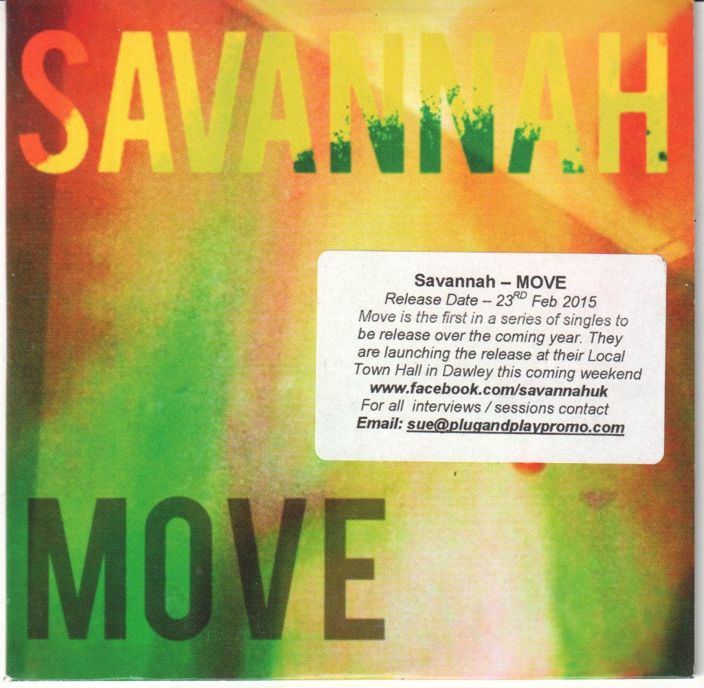 Savannah (indie) - Move - Cd