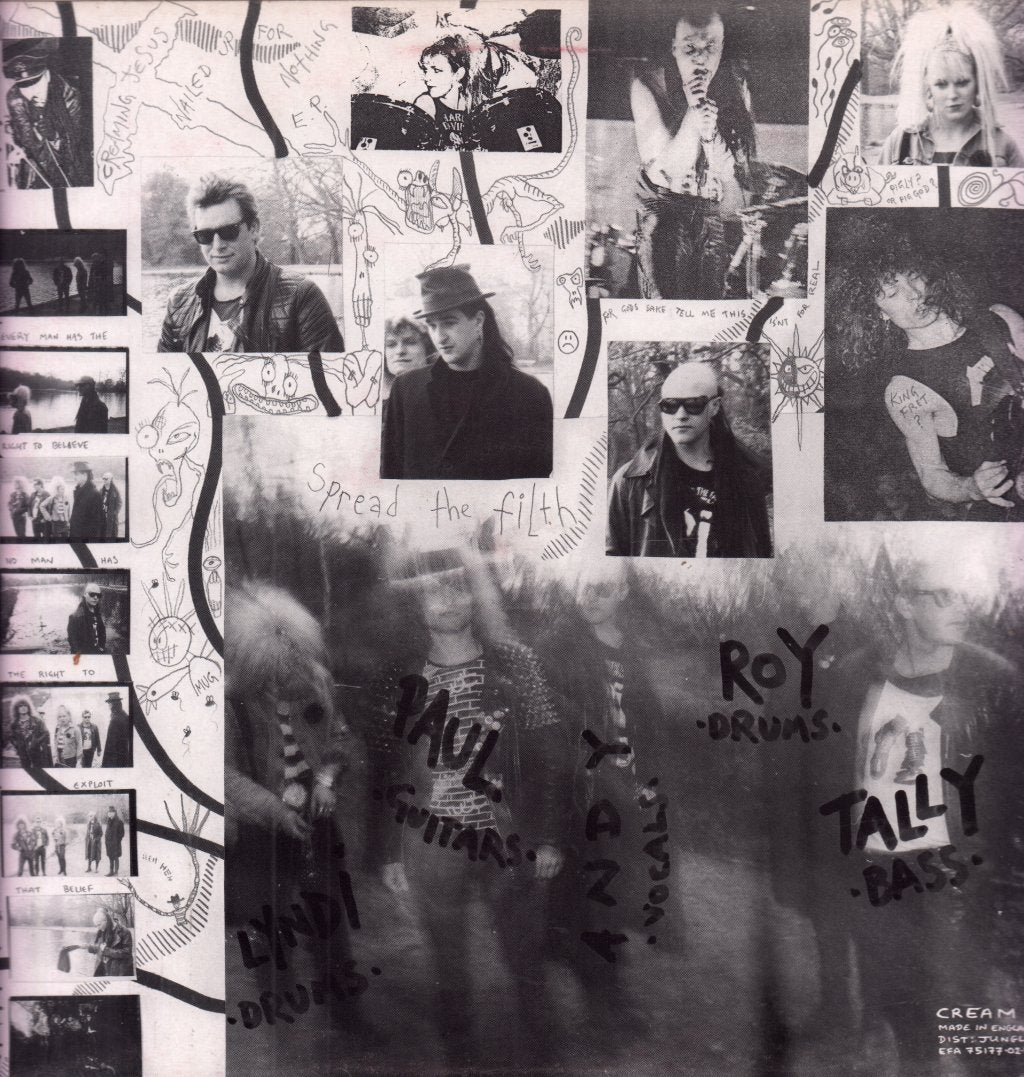 Creaming Jesus - Nailed Up For Nothing - 12 Inch