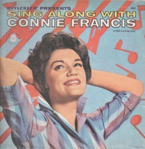 Connie Francis - Sing Along With - Lp