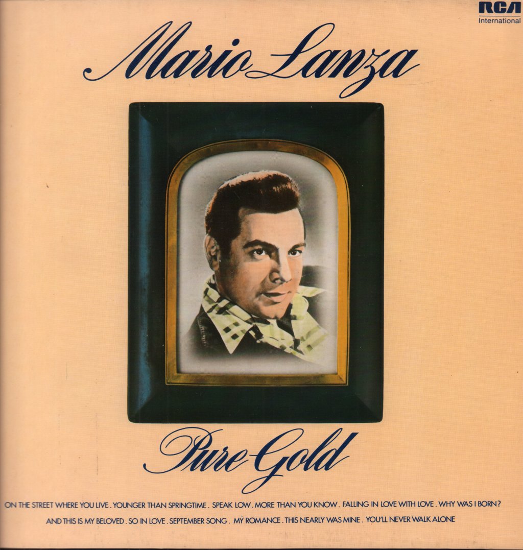 Mario Lanza - Pure Gold - Lp