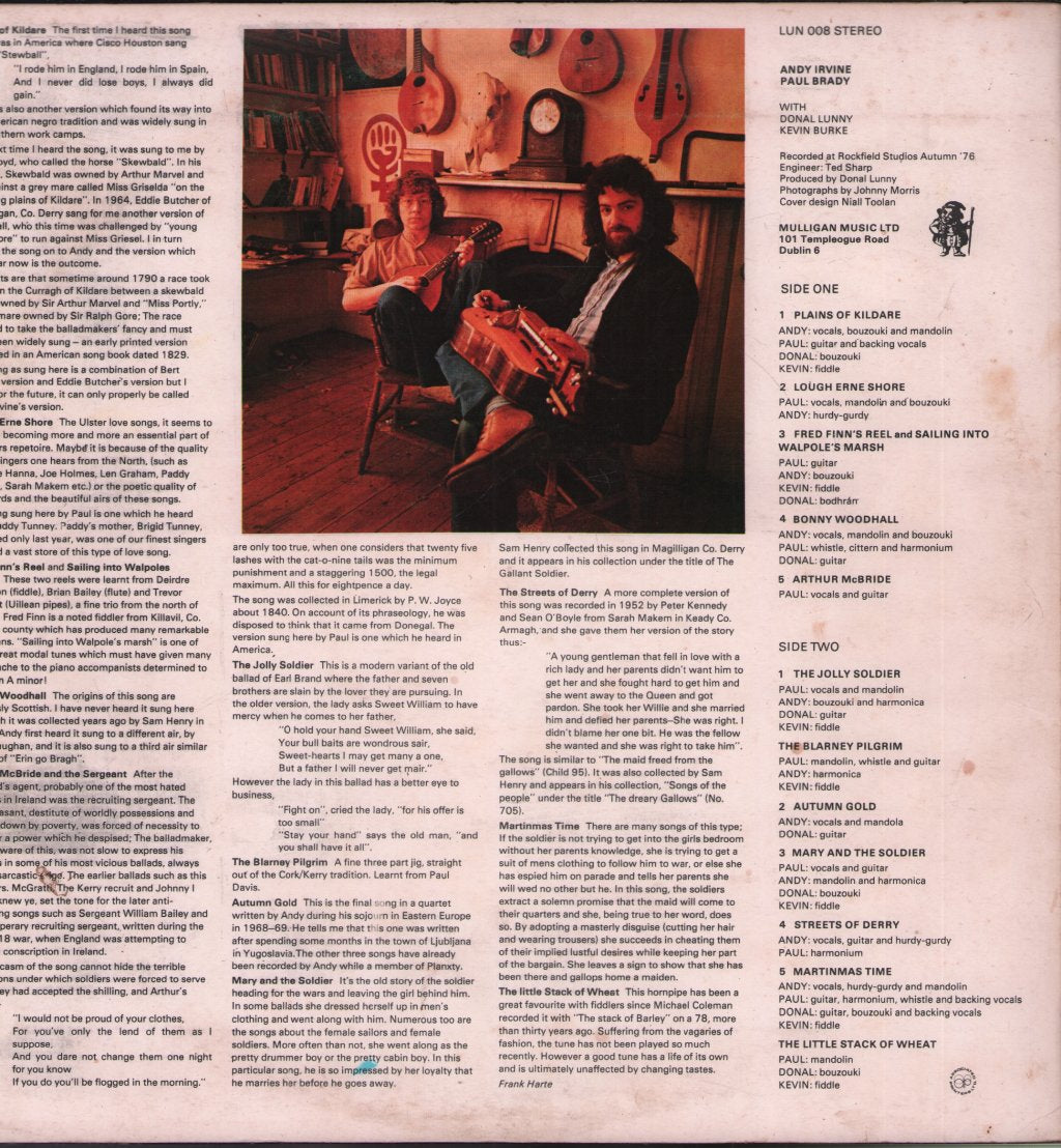Andy Irvine / Paul Brady - Andy Irvine / Paul Brady - Lp