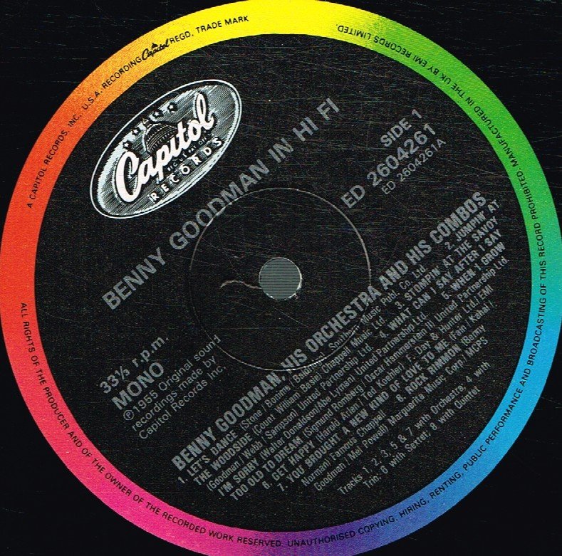 Benny Goodman - In Hi-Fi - Lp