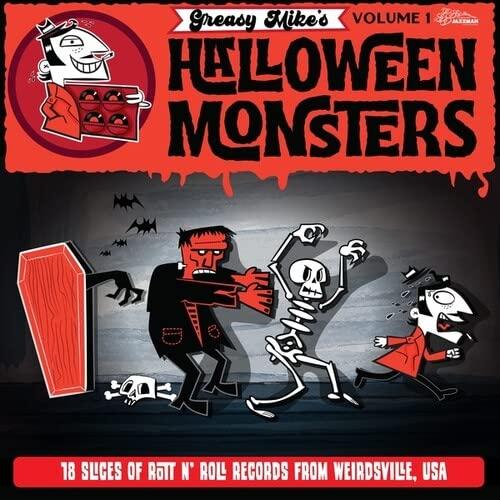 Various Artists - Greasy Mike's Halloween Monsters - Lp