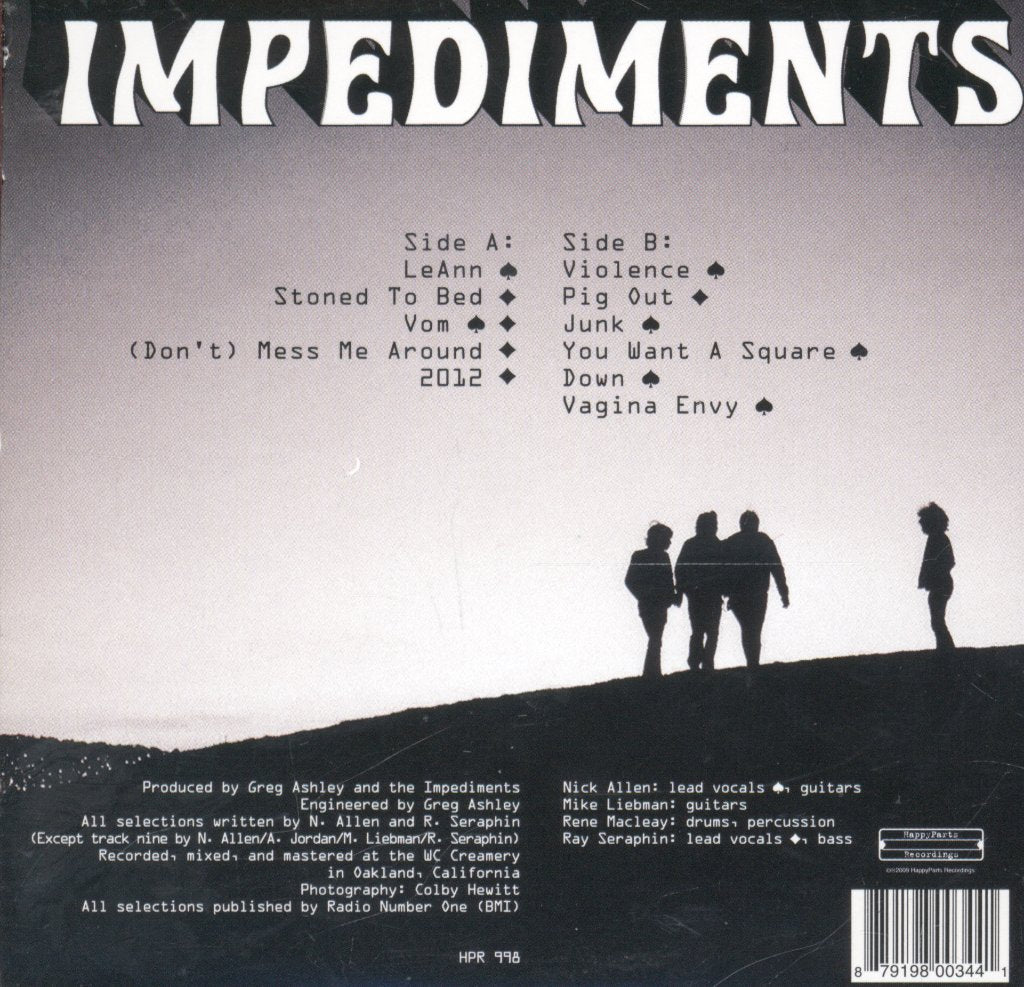 Impediments - Impediments - Cd
