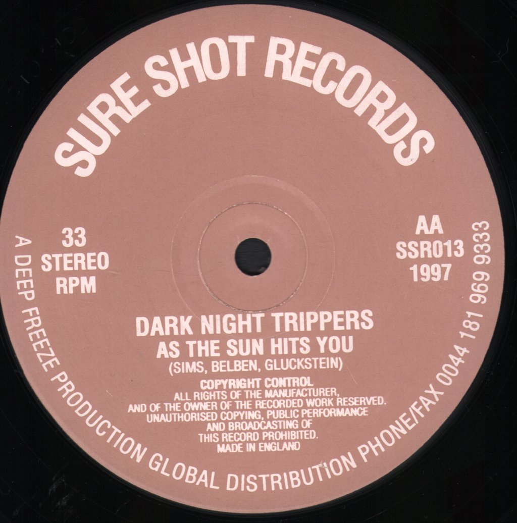 Dark Night Trippers - Moods Shift / As The Sun Hits You - 12 Inch
