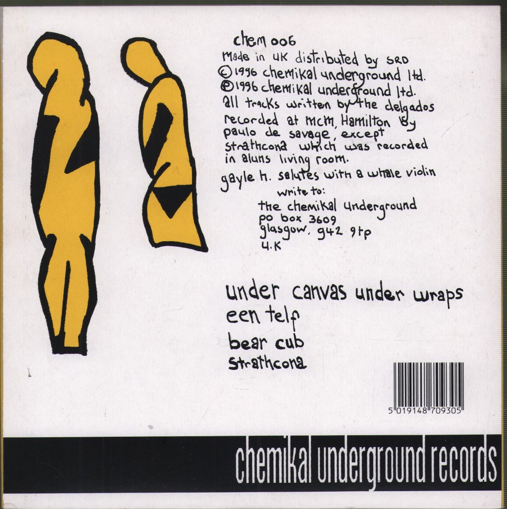Delgados - Under Canvas Under Wraps - 7 Inch