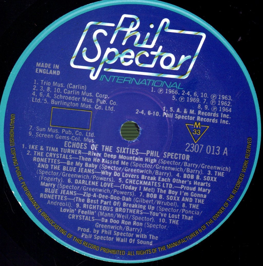 Phil Spector - Echoes Of The 60'S - Lp