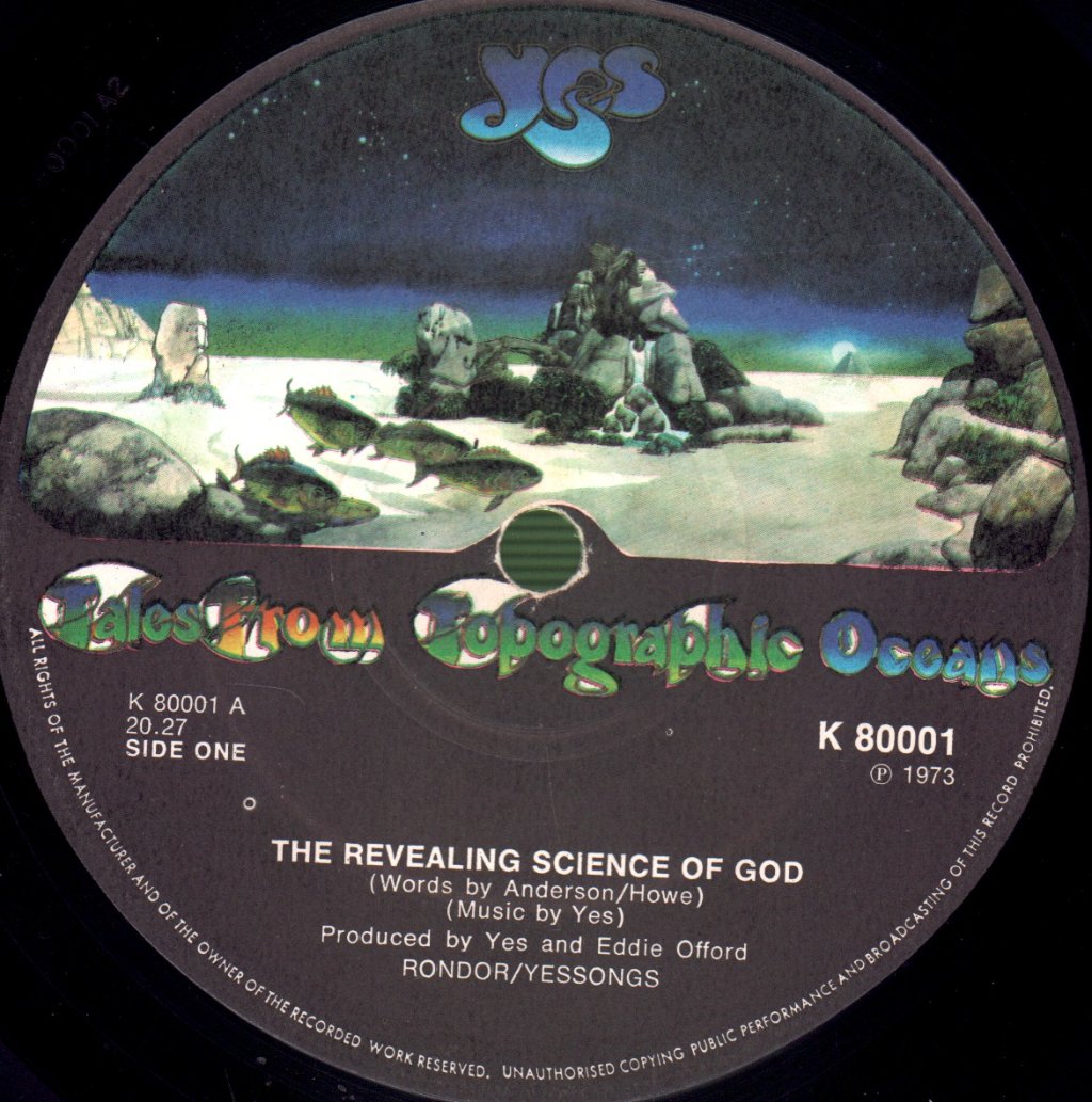 Yes - Tales From Topographic Oceans - Double Lp