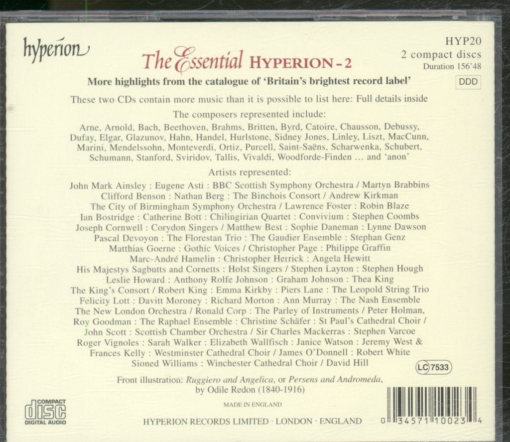 Various Artists - Essential Hyperion 2 - Double Cd