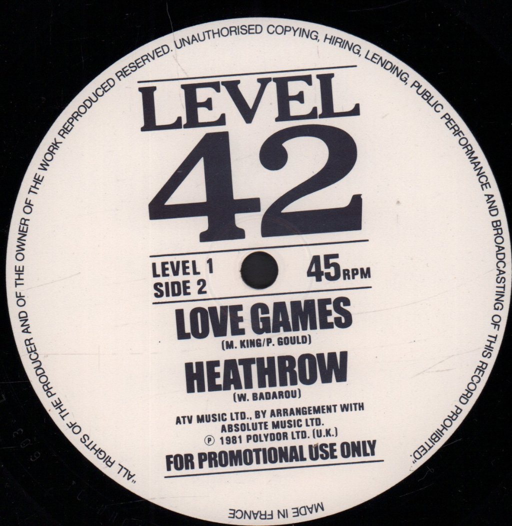 Level 42 - Level 42 LP Sampler - 12 Inch