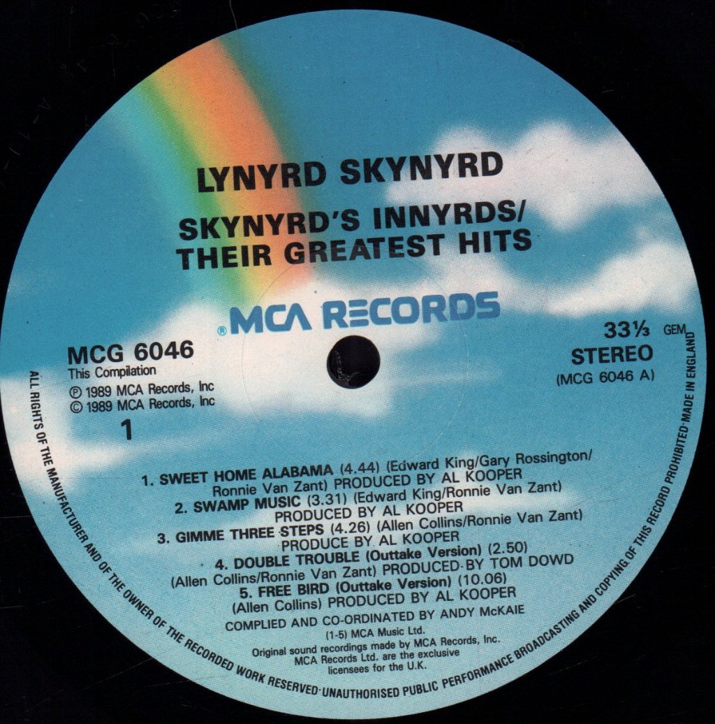 Lynyrd Skynyrd - Skynyrds Innyrds - Lp
