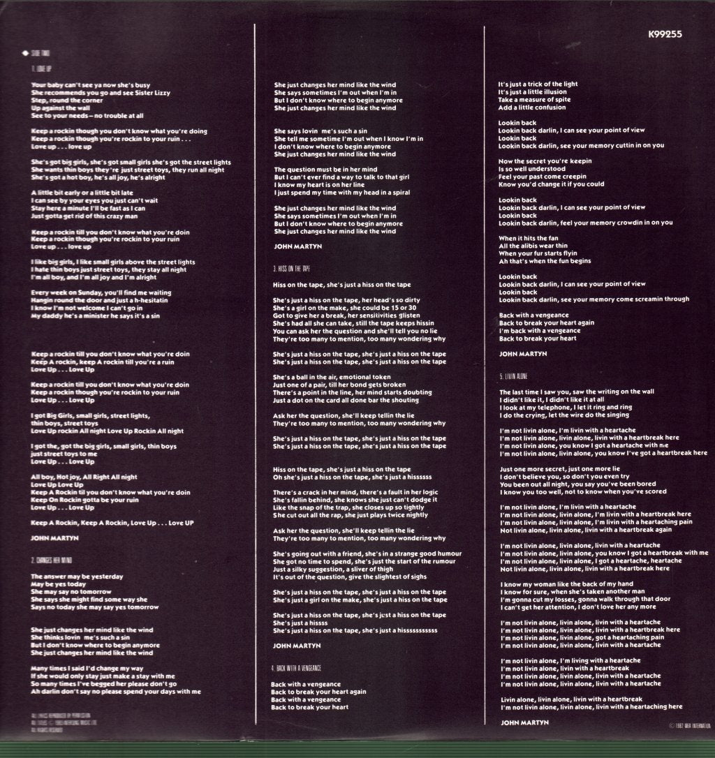 John Martyn - Well Kept Secret - Lp