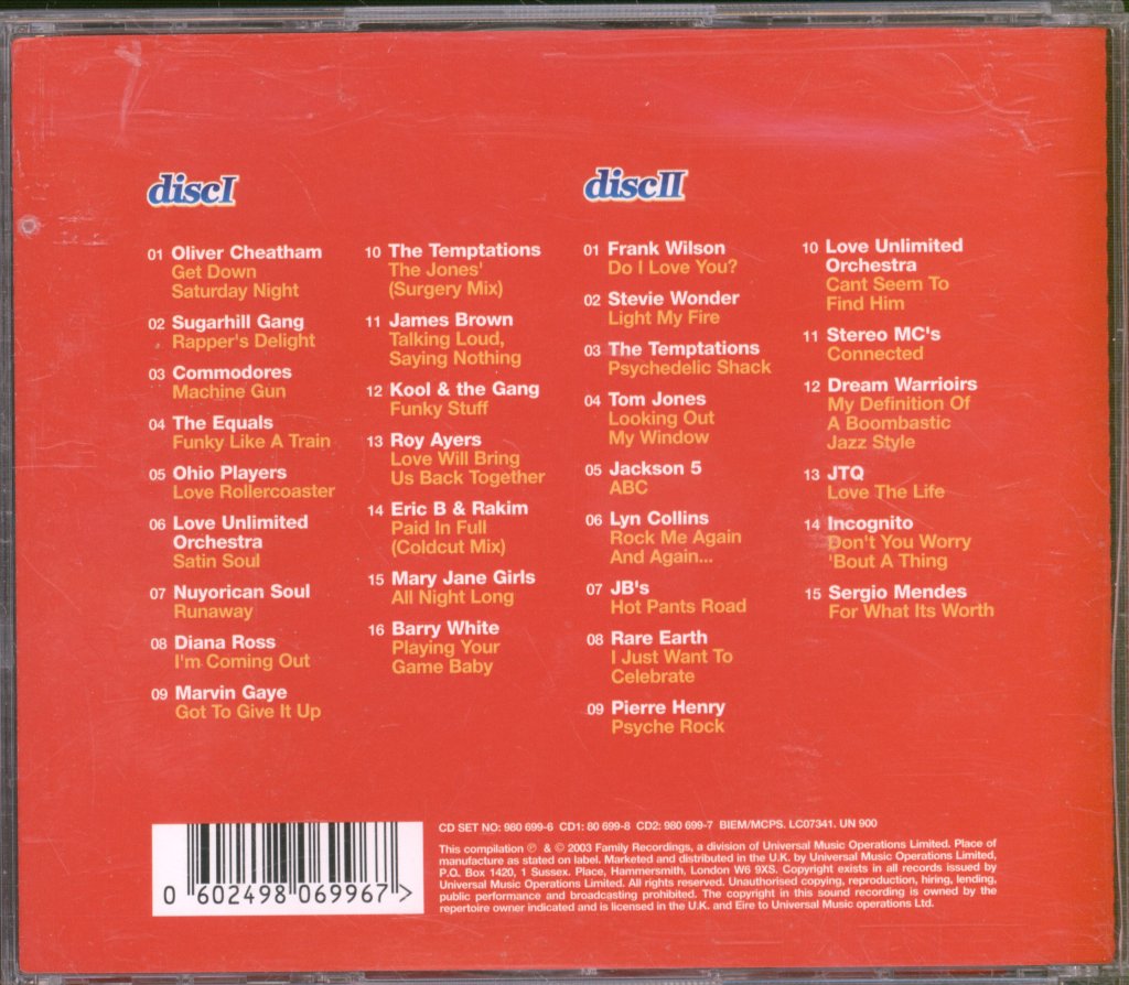 Various Artists - Supa Funky II - Double Cd