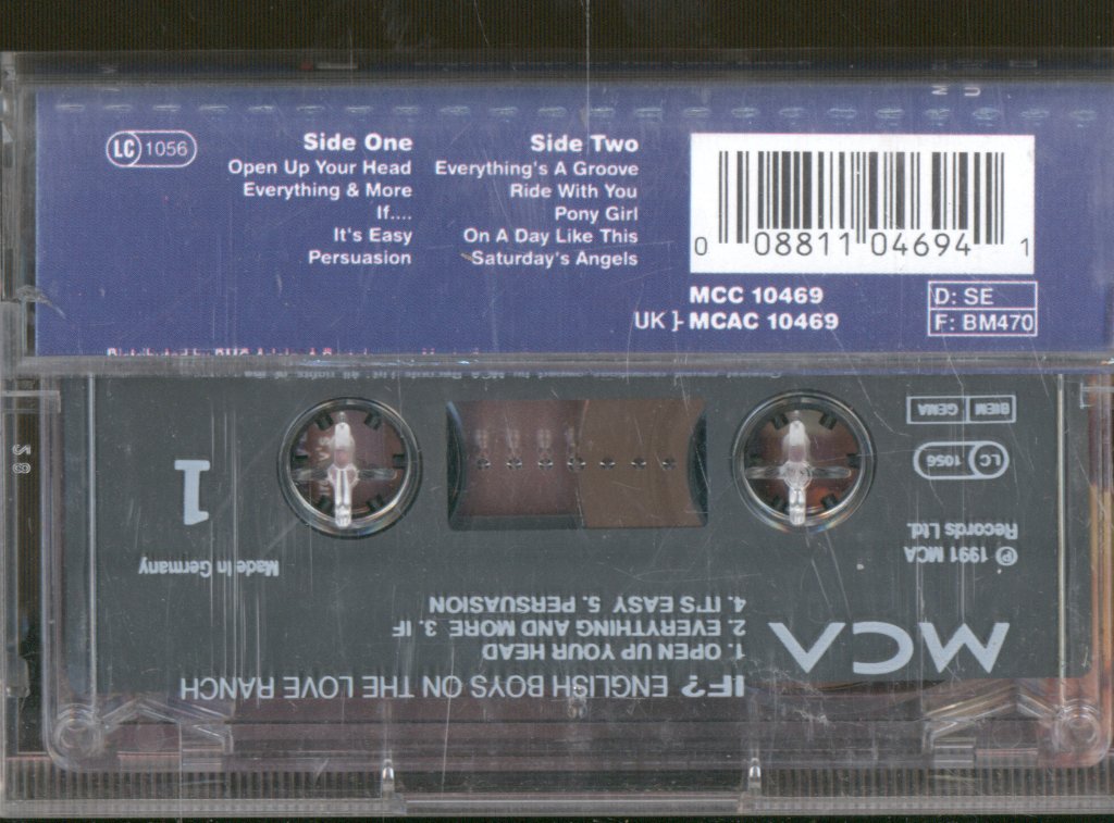 If? - English Boys On The Love Ranch - Cassette