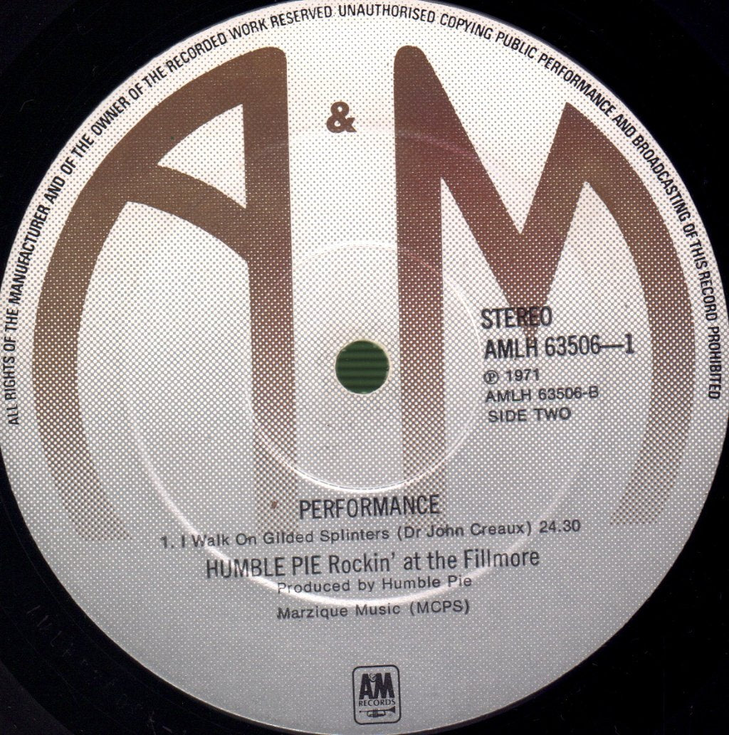 Humble Pie - Performance - Double Lp