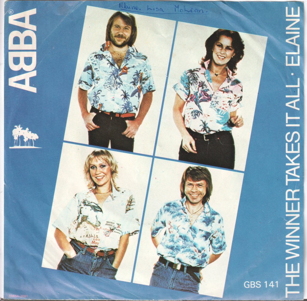 ABBA - Winner Takes It All - 7 Inch