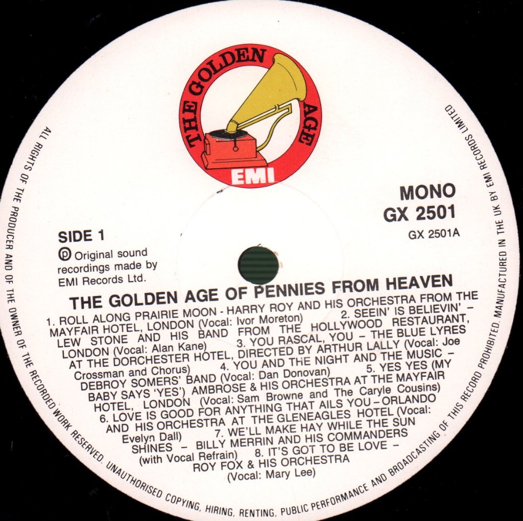 Various Artists - Pennies From Heaven (Golden Age Of) - Lp
