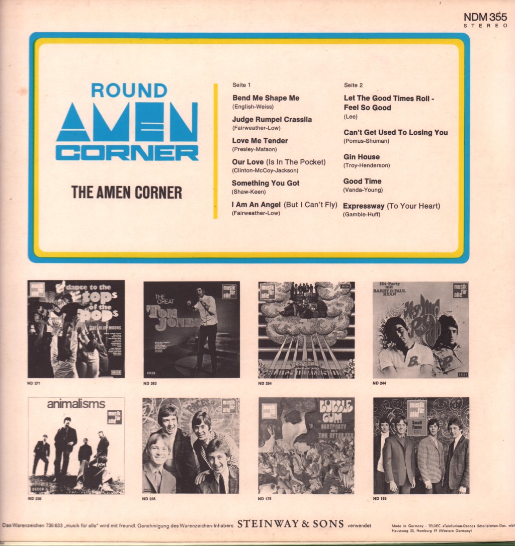 Amen Corner - Round Amen Corner - Lp