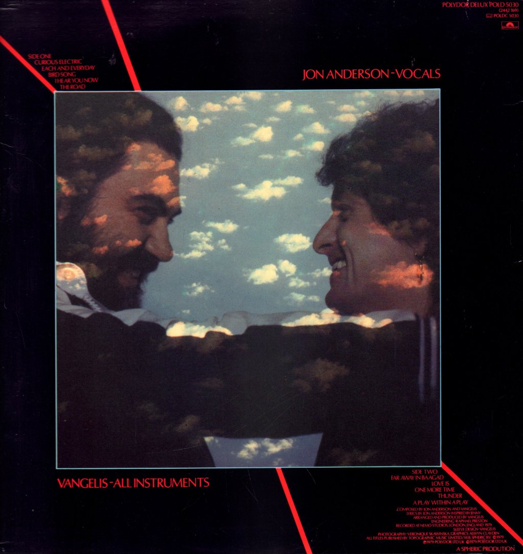 Jon And Vangelis - Short Stories - Lp