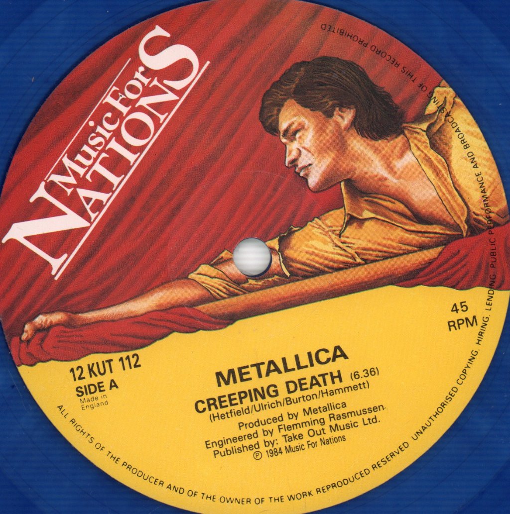 Metallica - Creeping Death - 12 Inch