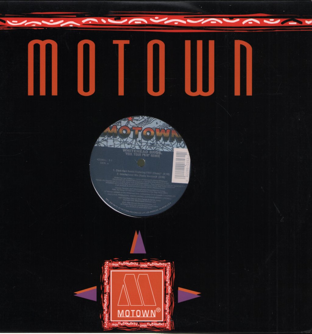 Whitehead Bros. - Feel Your Pain (Remix) - 12 Inch