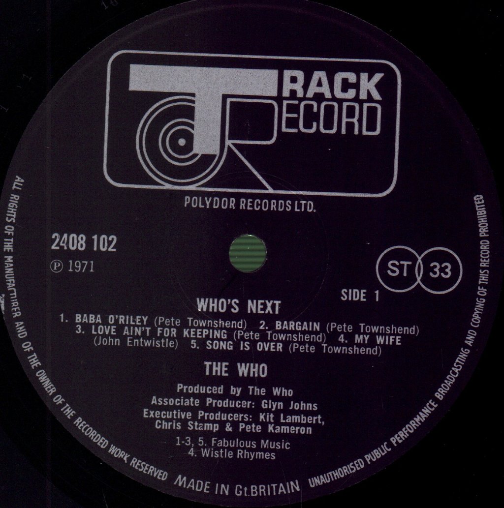 Who - Who's Next - Lp
