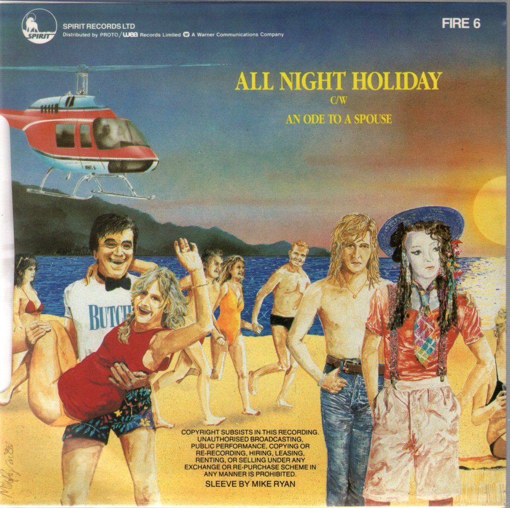 Russ Abbot - All Night Holiday - 7 Inch