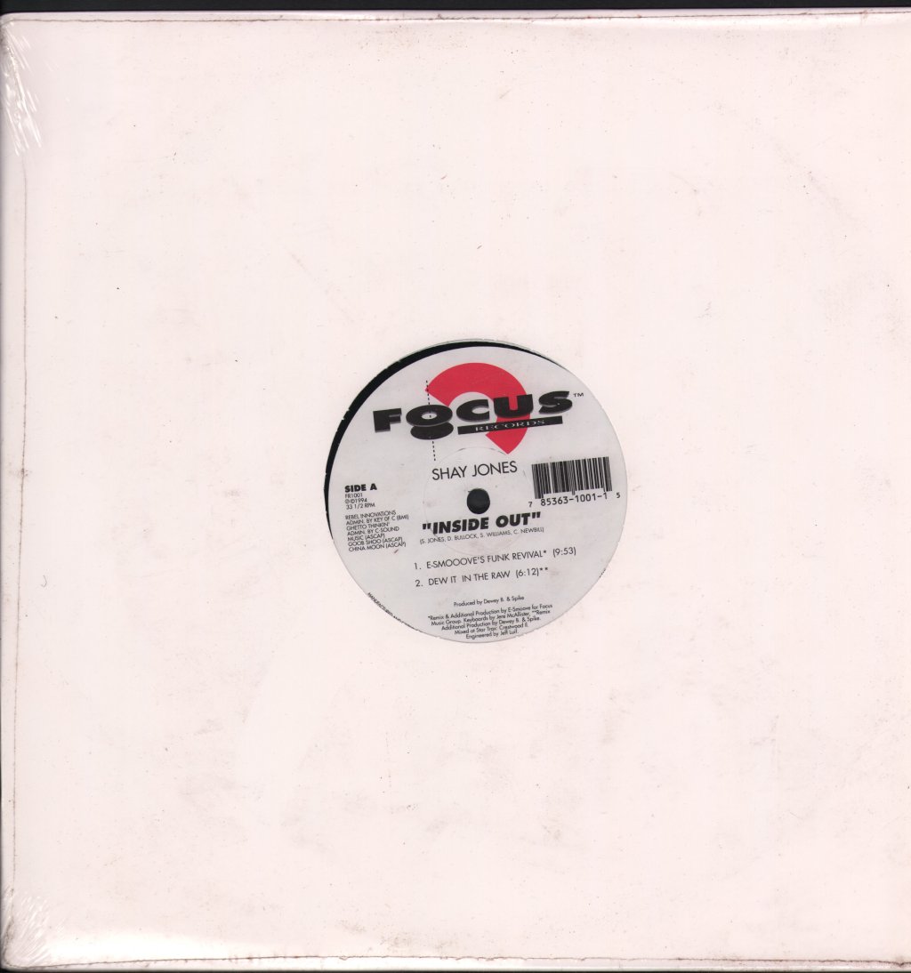 Shay Jones - Inside Out - 12 Inch