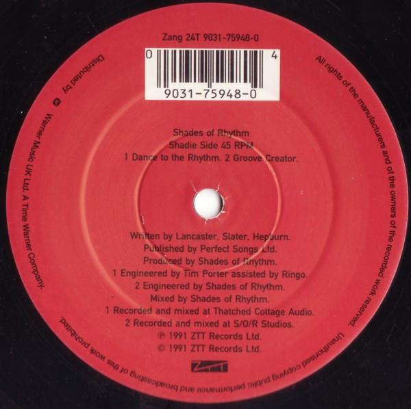 Shades Of Rhythm - Extacy EP - 12 Inch