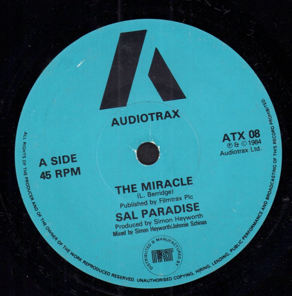 Sal Paradise - Miracle - 7 Inch