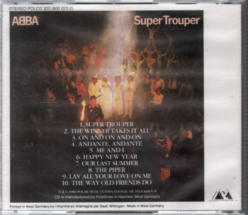 ABBA - Super Trouper - Cd