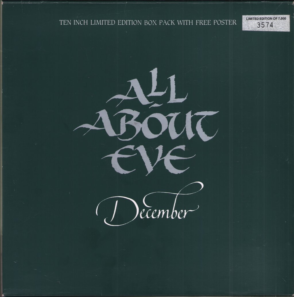 All About Eve - December - 10 Inch Box Set