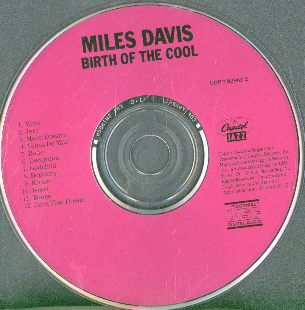 Miles Davis - Birth Of The Cool - Cd